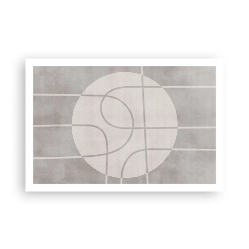 Plakat - Koliście i na wprost - 91x61 cm