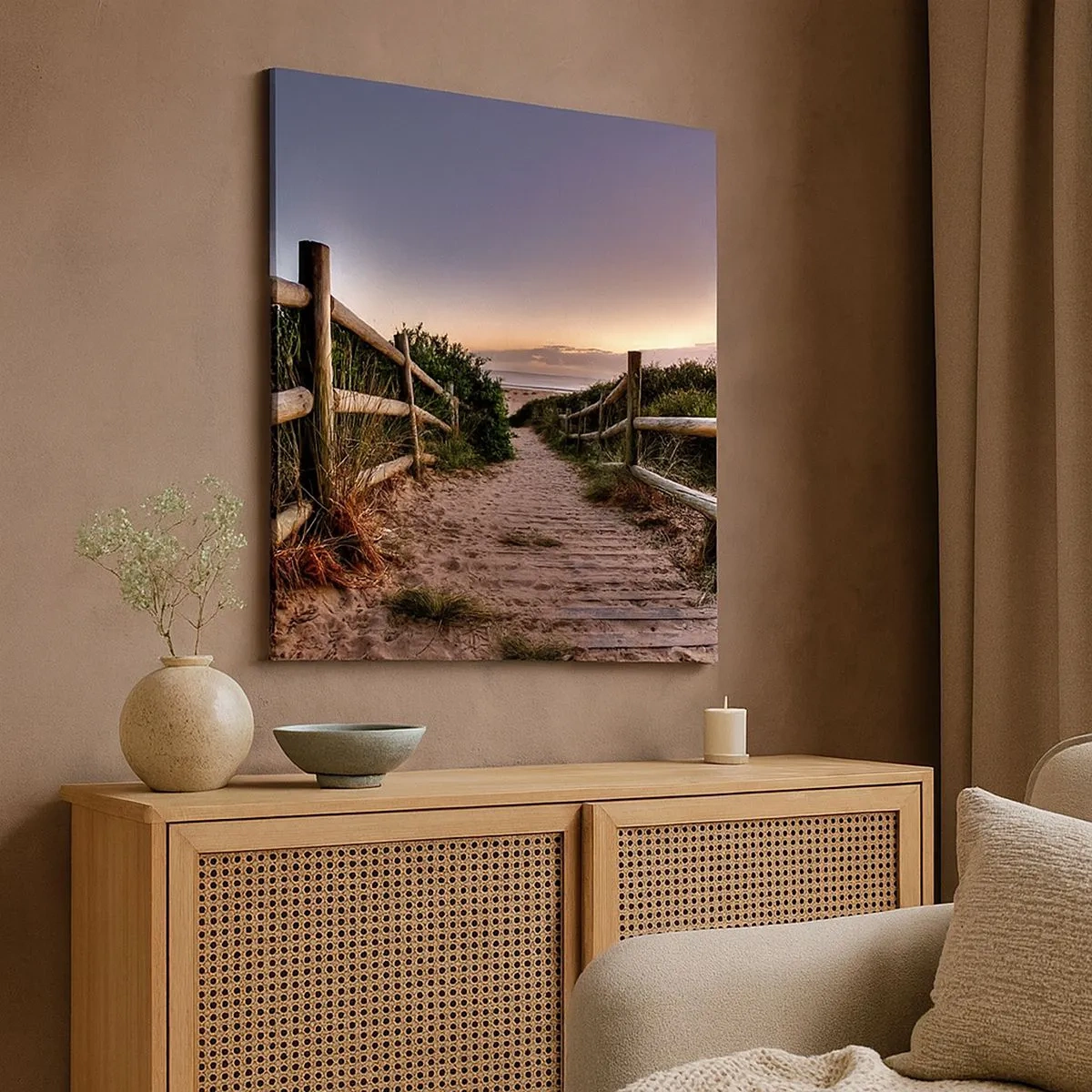 Obraz na płótnie - Już widać cel - 30x30 cm