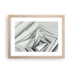 Plakat w ramie jasny dąb - Ostrych kątów pąkowie - 40x30 cm