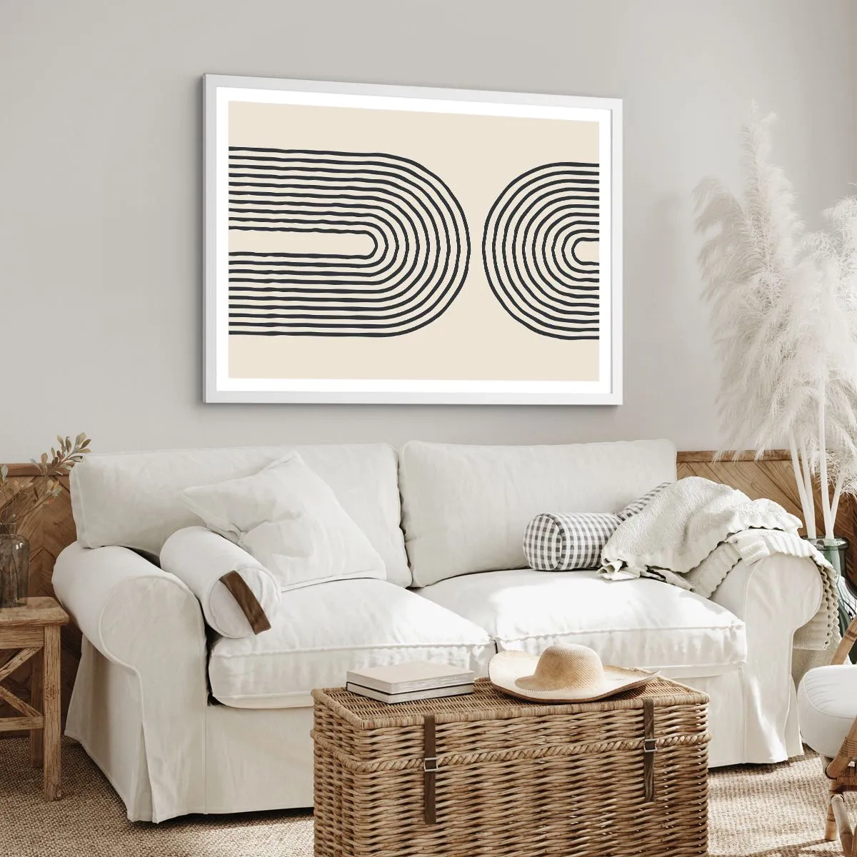 Plakat w białej ramie - Już za chwilę… - 50x40 cm