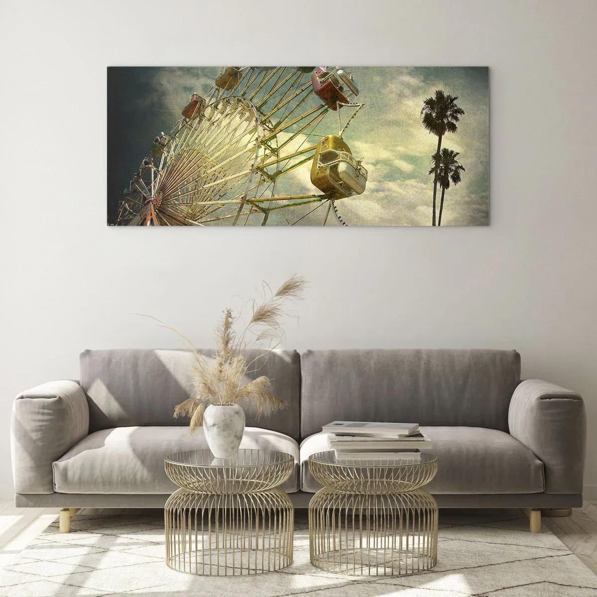 Obraz na szkle - Będzie, będzie zabawa… - 100x40 cm