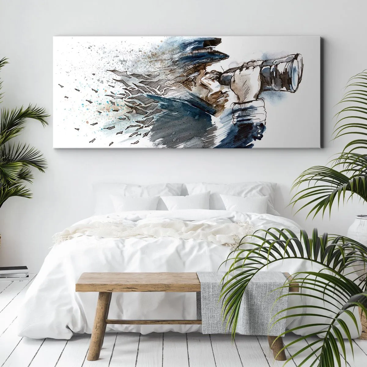 Obraz na płótnie - Dziesięć w skali Beauforta! - 90x30 cm