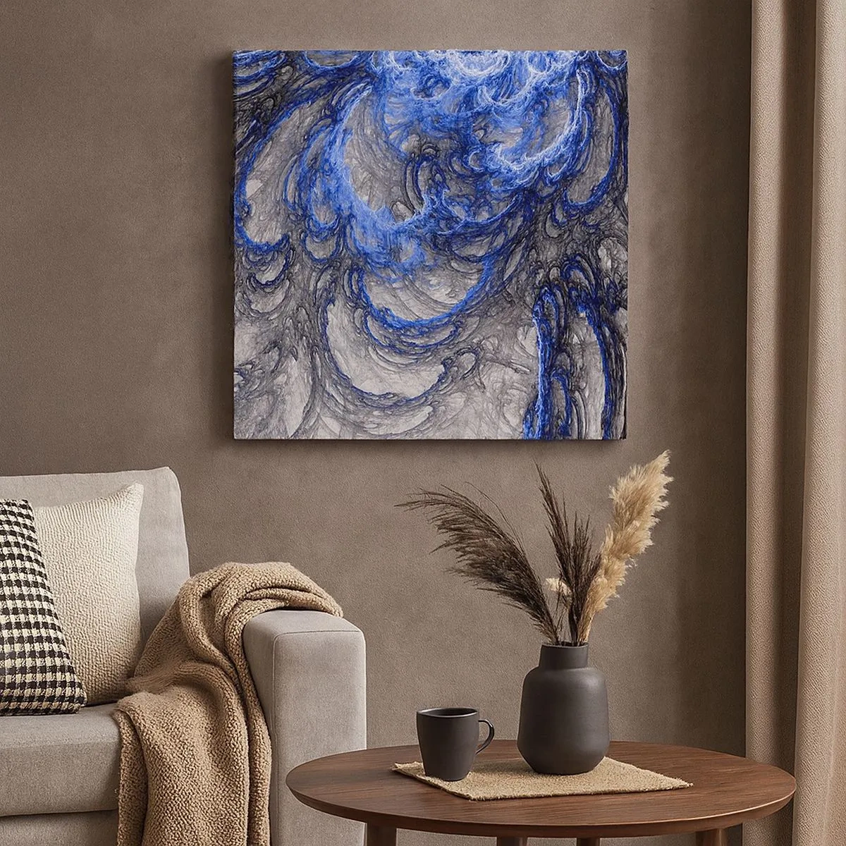 Obraz na płótnie - Narodziny fali - 30x30 cm