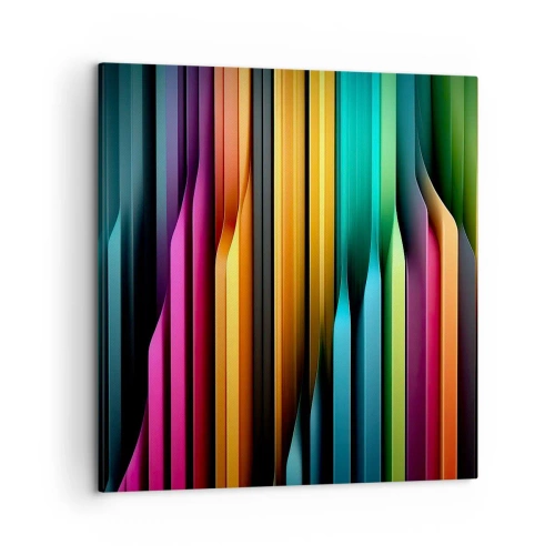 Obraz na płótnie - Świetlne organy - 50x50 cm