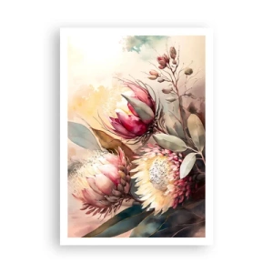 Plakat - Z profilu i en face - 70x100 cm