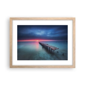 Plakat w ramie jasny dąb - Między niebem a ziemią - 40x30 cm