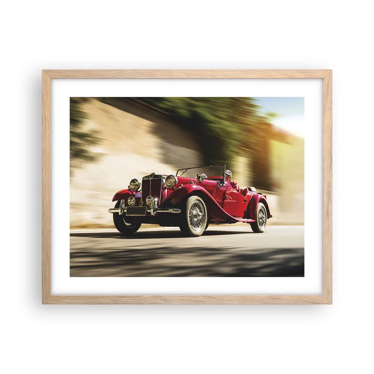 Plakat w ramie jasny dąb - Piękniejszy niż Nike z Samotraki - 50x40 cm