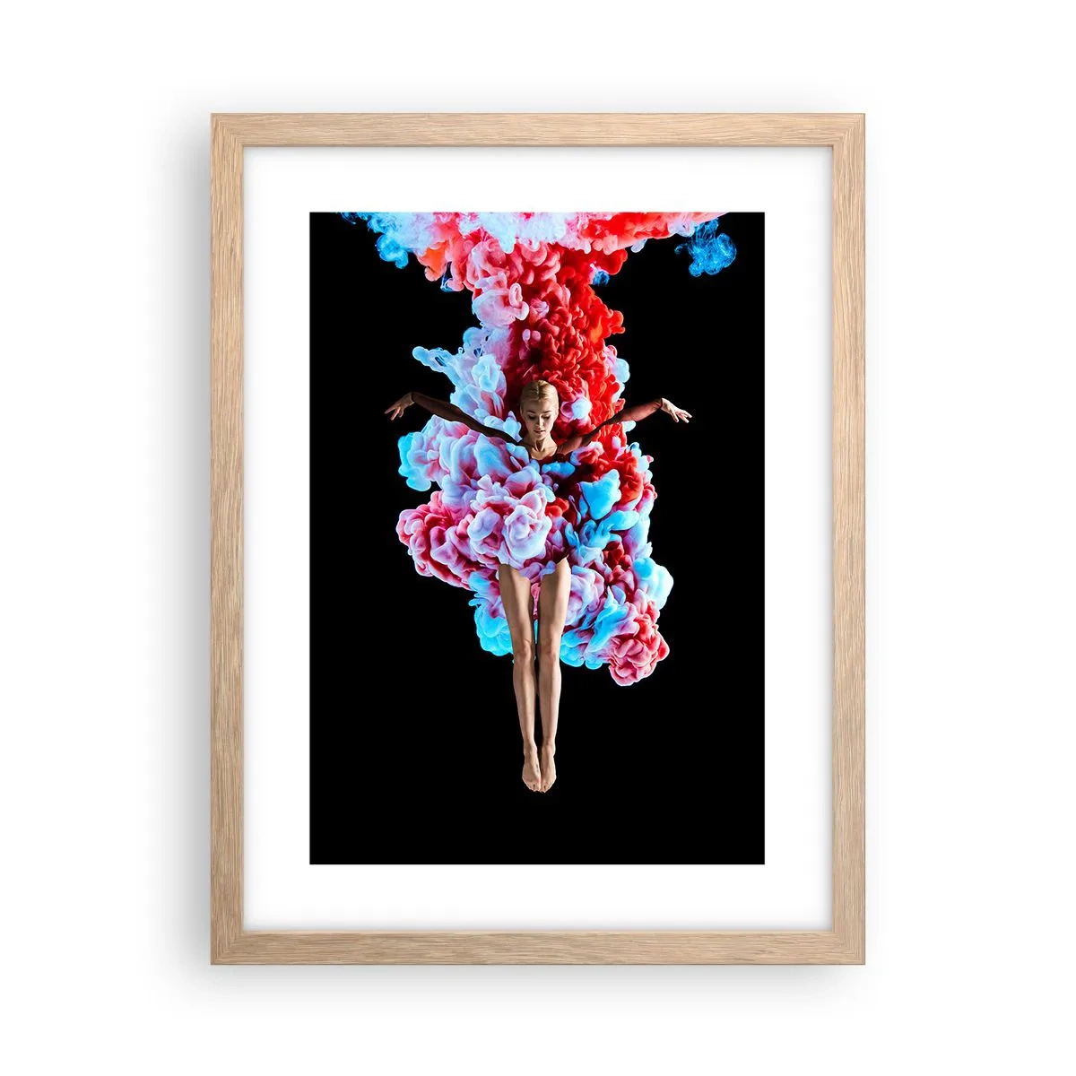 Plakat w ramie jasny dąb - W pełnym rozkwicie - 30x40 cm