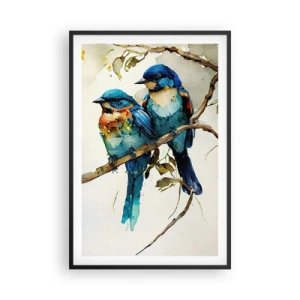 Plakat w czarnej ramie - Obraził się? - 61x91 cm