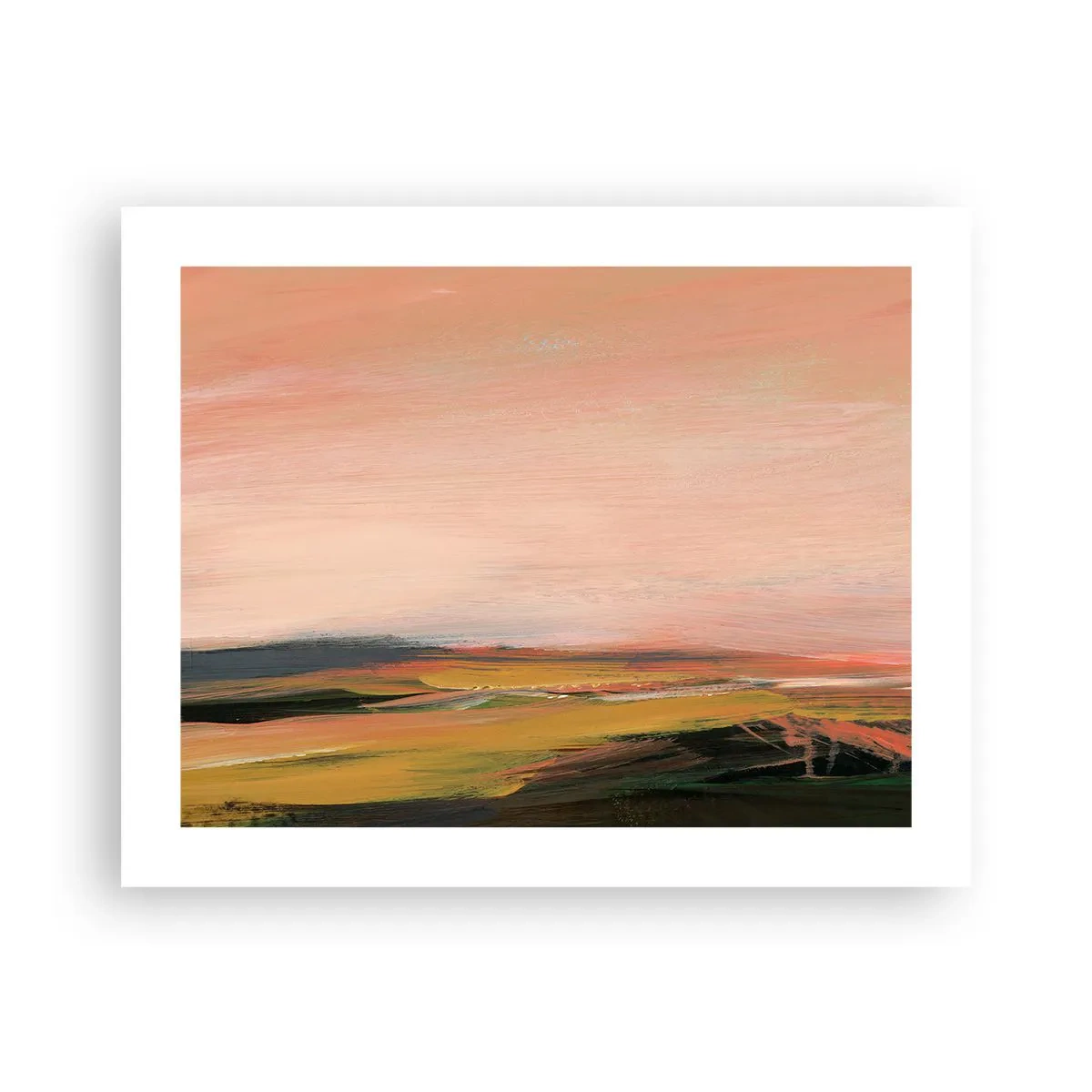 Plakat - W różowej tonacji - 50x40 cm