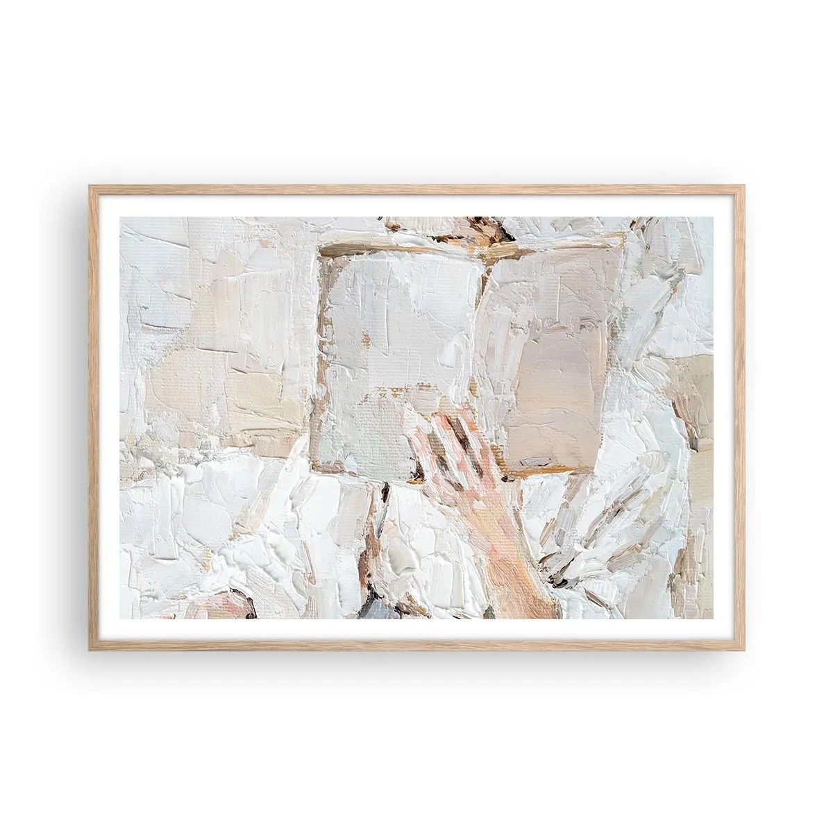 Plakat w ramie jasny dąb - W innym świecie - 100x70 cm