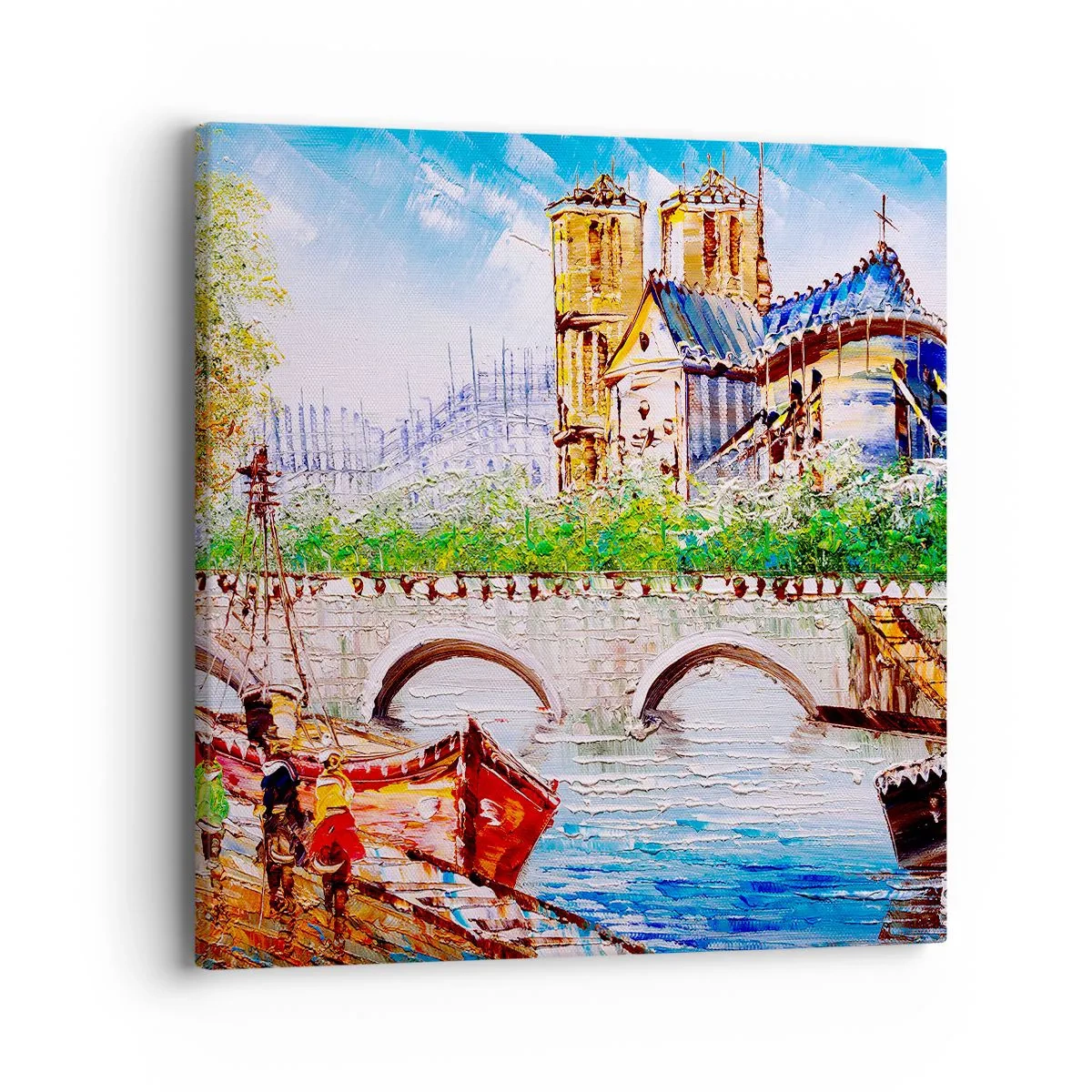 Obraz na płótnie - Ich czas nigdy nie mija - 40x40 cm