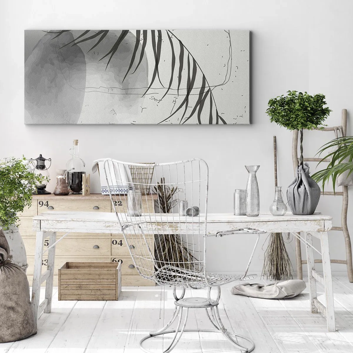 Obraz na płótnie - Subtelna egzotyka natury - 100x40 cm