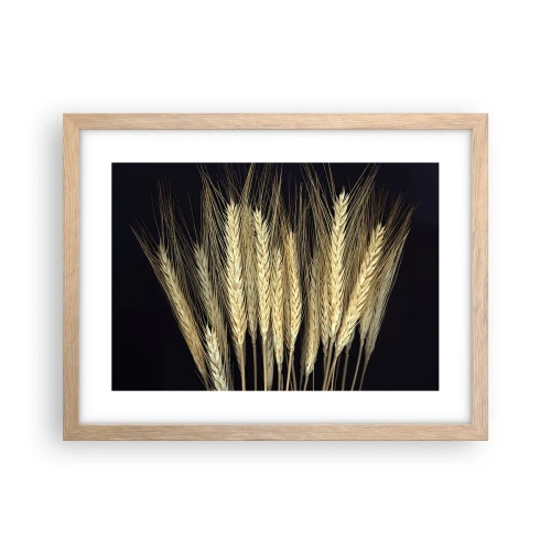 Plakat w ramie jasny dąb - Rustykalna magia - 40x30 cm