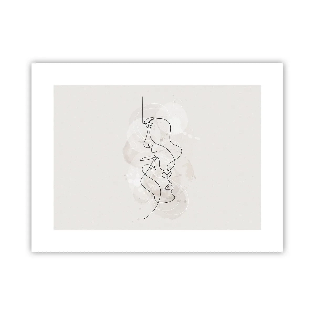 Plakat - Splątani w uścisku - 40x30 cm