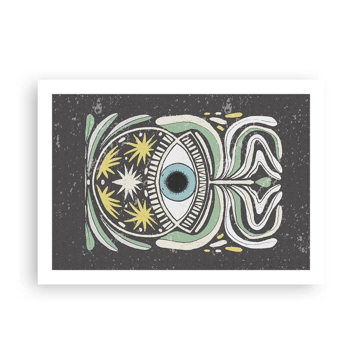 Plakat - Plemienne rytuały - 70x50 cm