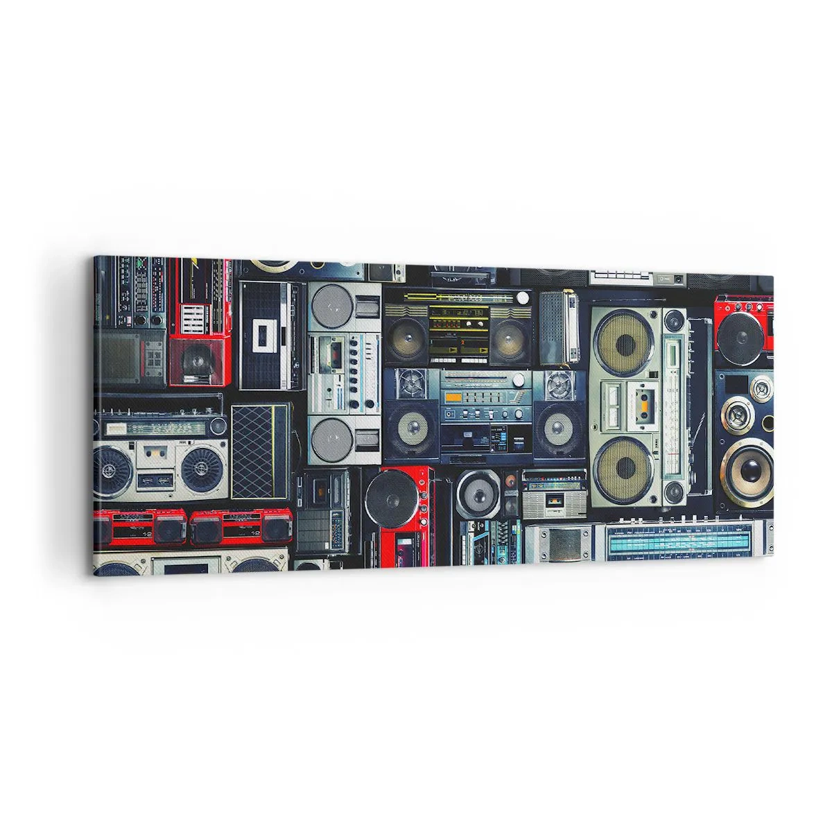 Obraz na płótnie - Tęsknota za latami 80. - 100x40 cm