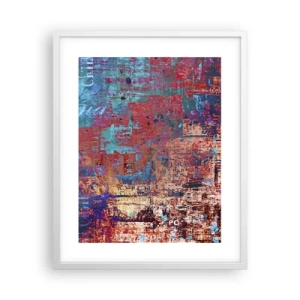 Plakat w białej ramie - Pamięć i niepamięć - 40x50 cm
