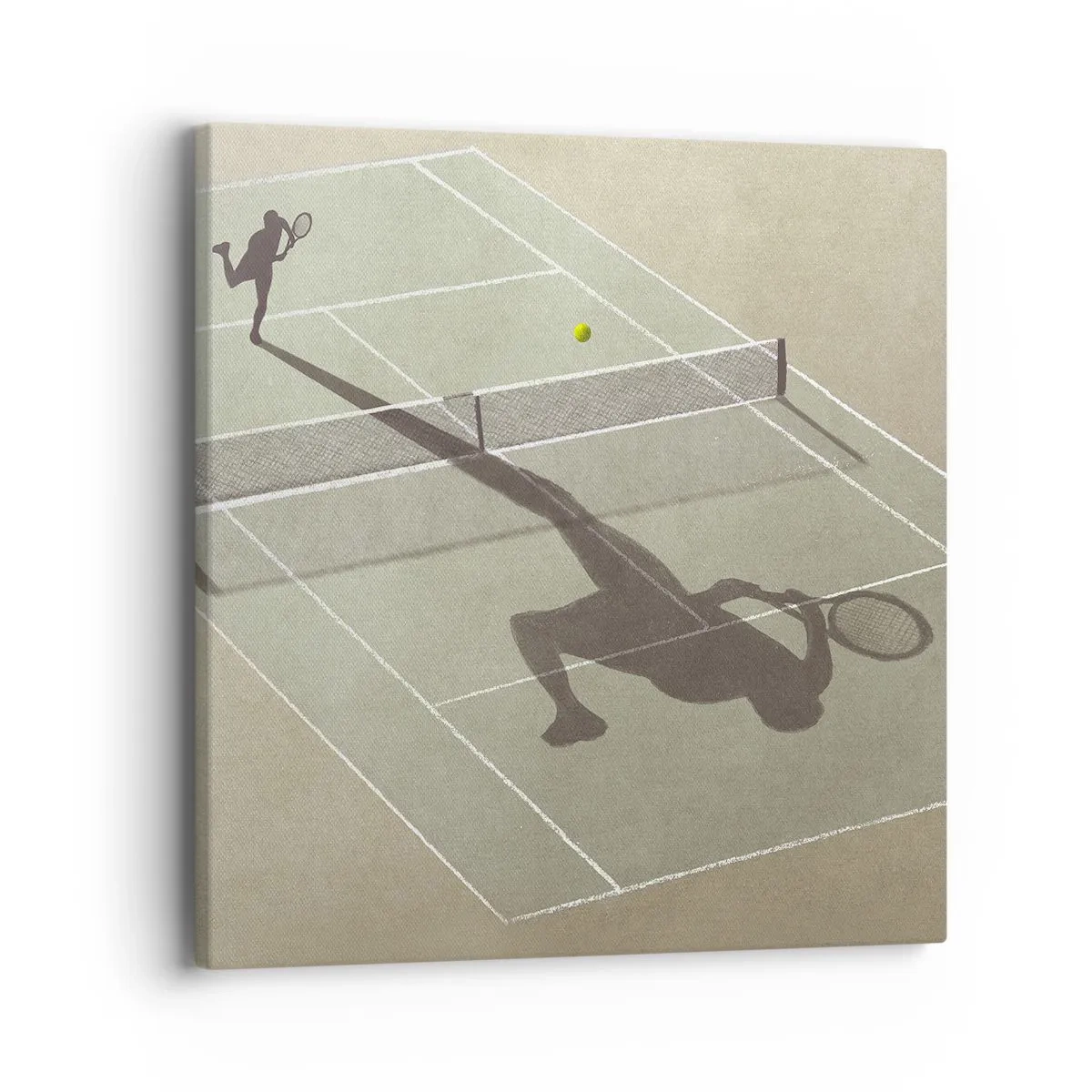 Obraz na płótnie - Pokonać siebie - 40x40 cm