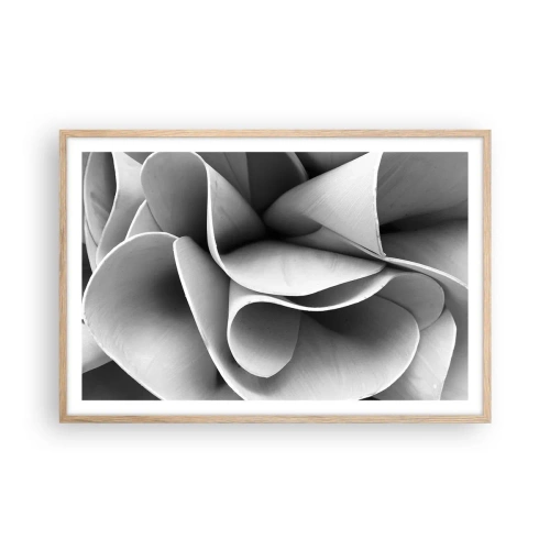 Plakat w ramie jasny dąb - Dzieje się w przestrzeni - 91x61 cm