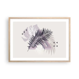 Plakat w ramie jasny dąb - Cień cienia - 70x50 cm