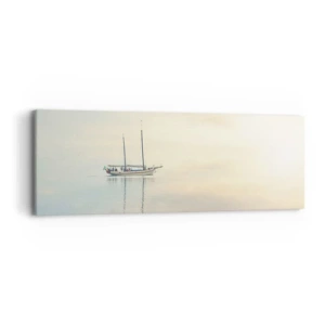 Obraz na płótnie - W morzu ciszy - 90x30 cm