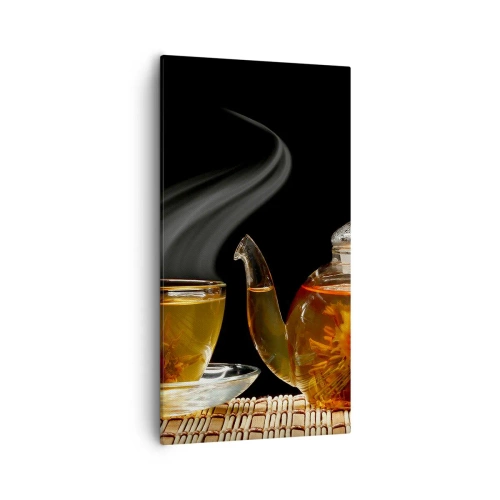 Obraz na płótnie - Magia i sztuka parzenia herbaty - 55x100 cm