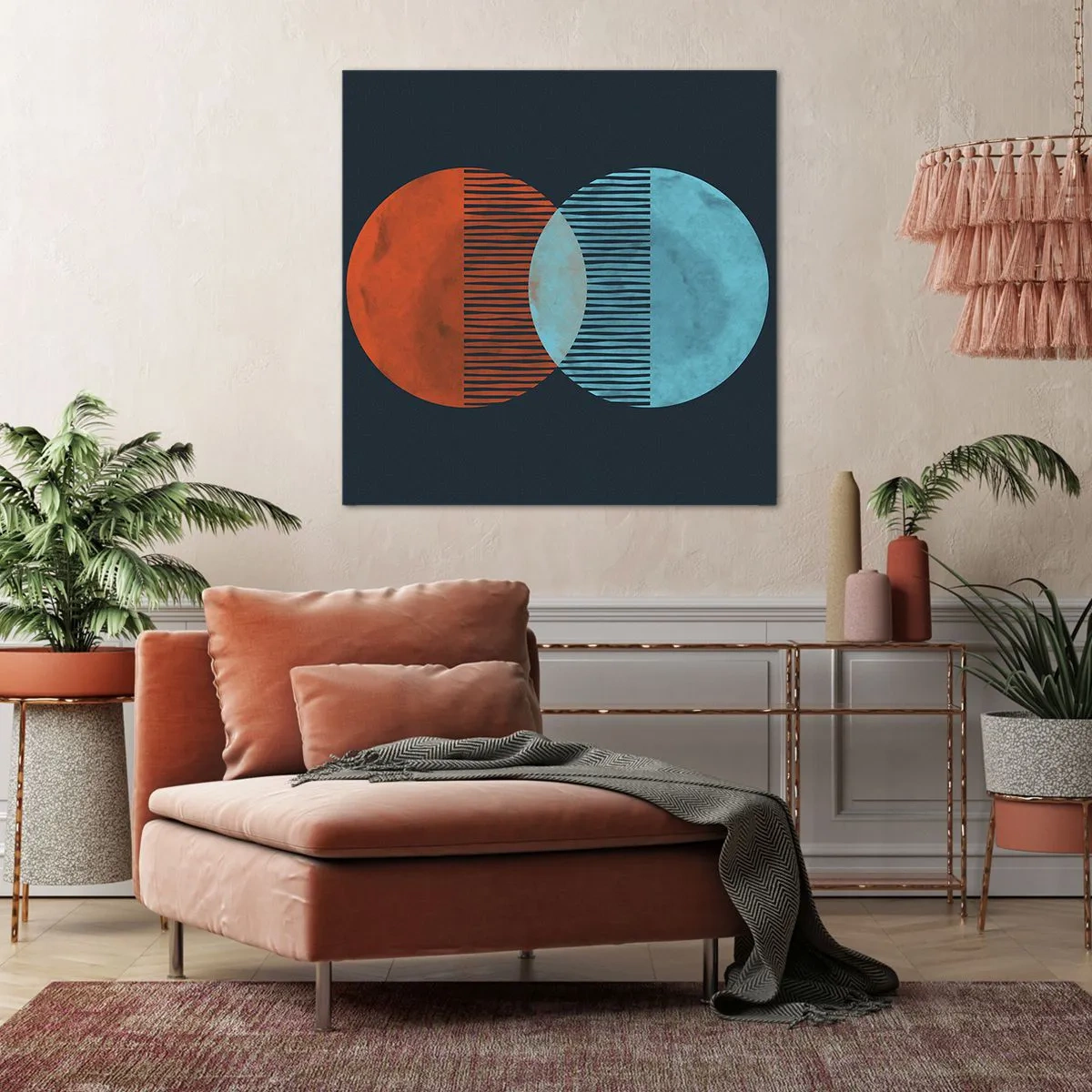 Obraz na płótnie - Astronomiczna fantazja - 70x70 cm