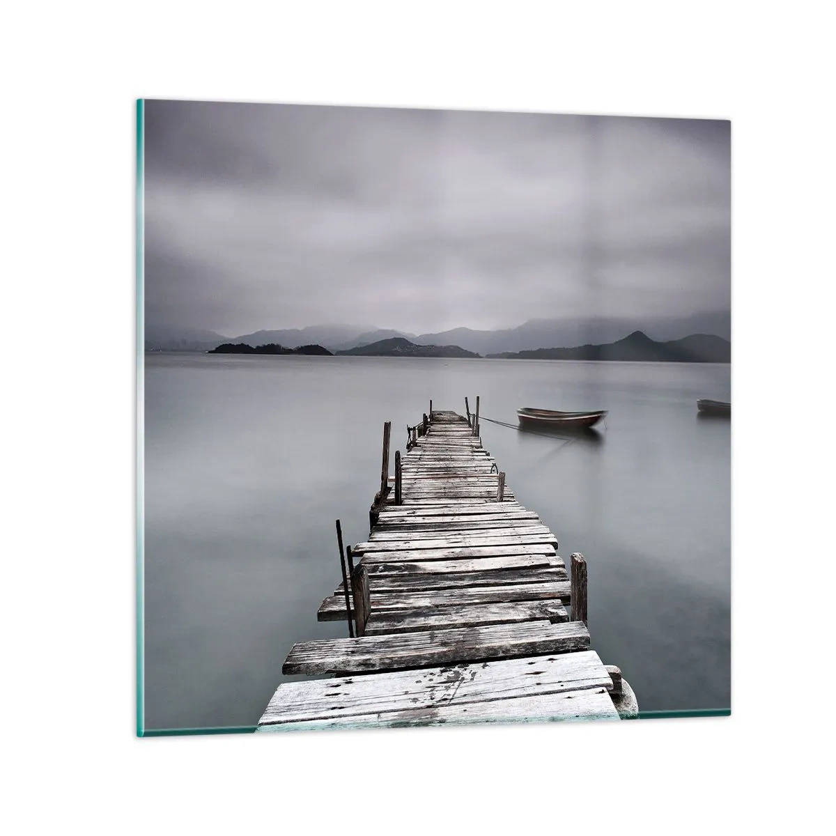 Obraz na szkle - Jutro możesz ruszać - 70x70 cm