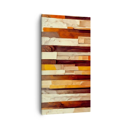 Obraz na płótnie - Hymn leśnych drzew - 55x100 cm