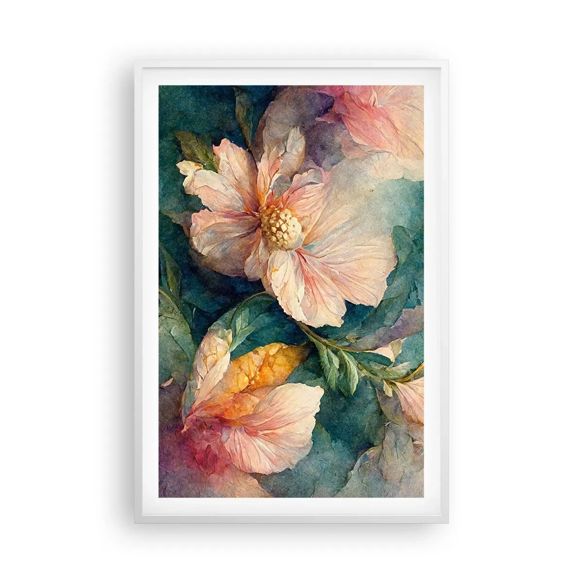 Plakat w białej ramie - Sama subtelność - 61x91 cm