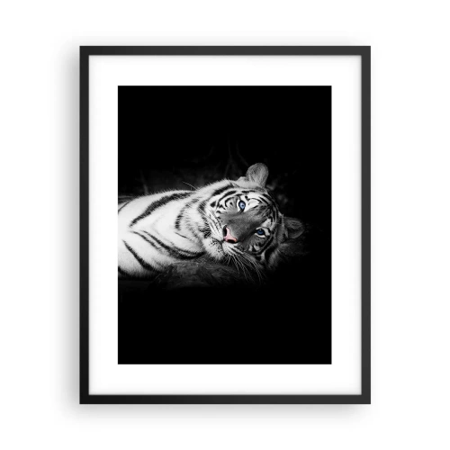 Plakat w czarnej ramie - Dzikość i spokój - 40x50 cm