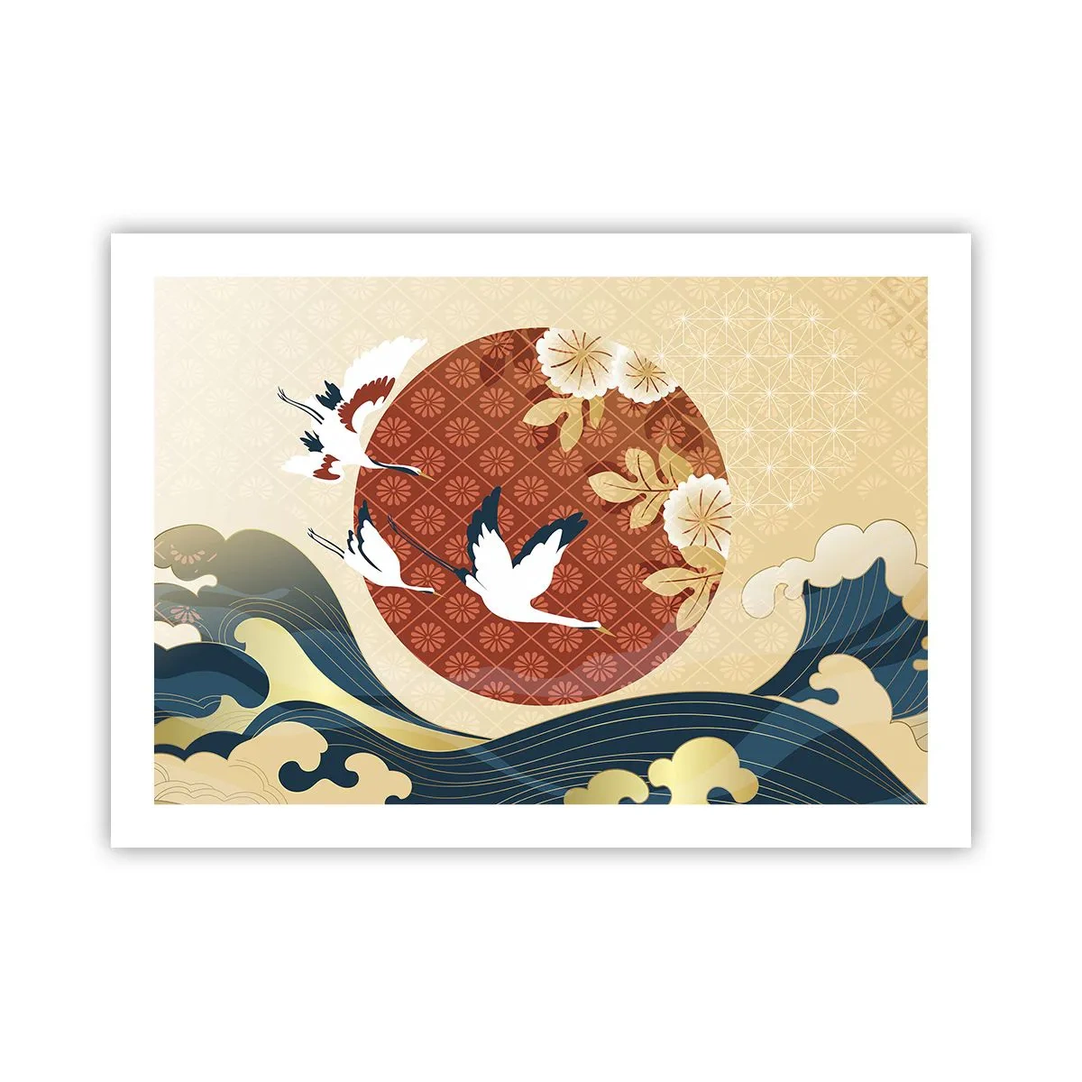 Plakat - Japońska baśń - 70x50 cm