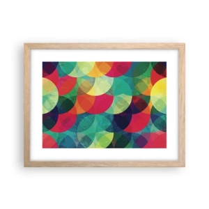 Plakat w ramie jasny dąb - Wtęczowstąpienie - 40x30 cm