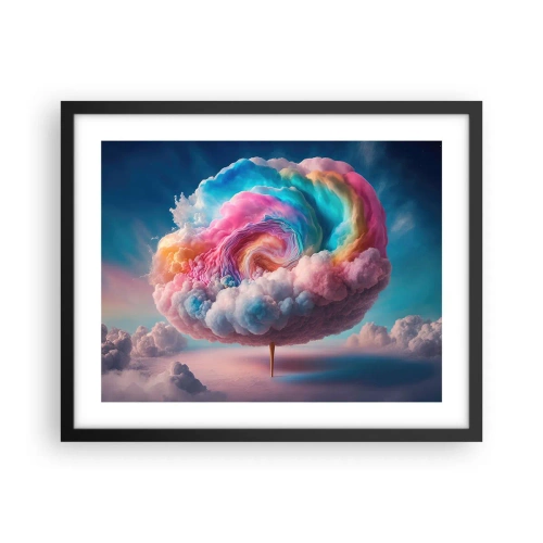 Plakat w czarnej ramie - Sen o wesołym miasteczku - 50x40 cm