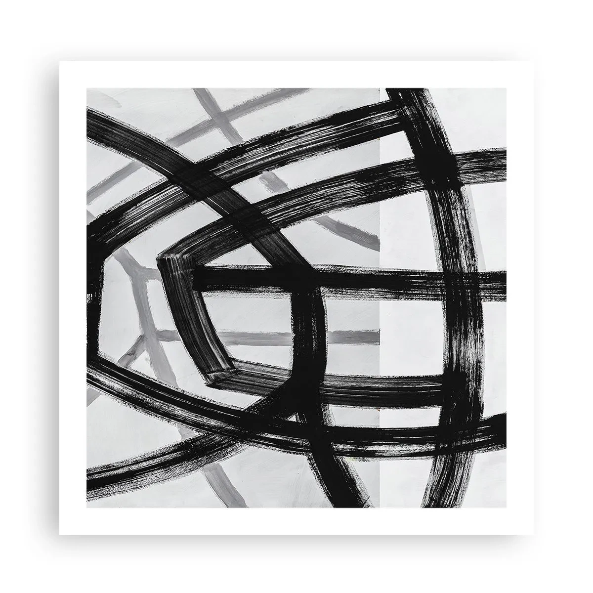 Plakat - Budowanie głębi - 60x60 cm