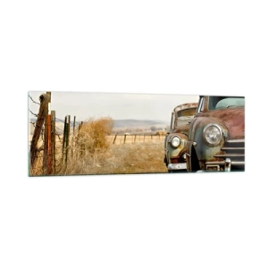 Obraz na szkle - Zasłużony odpoczynek - 90x30 cm