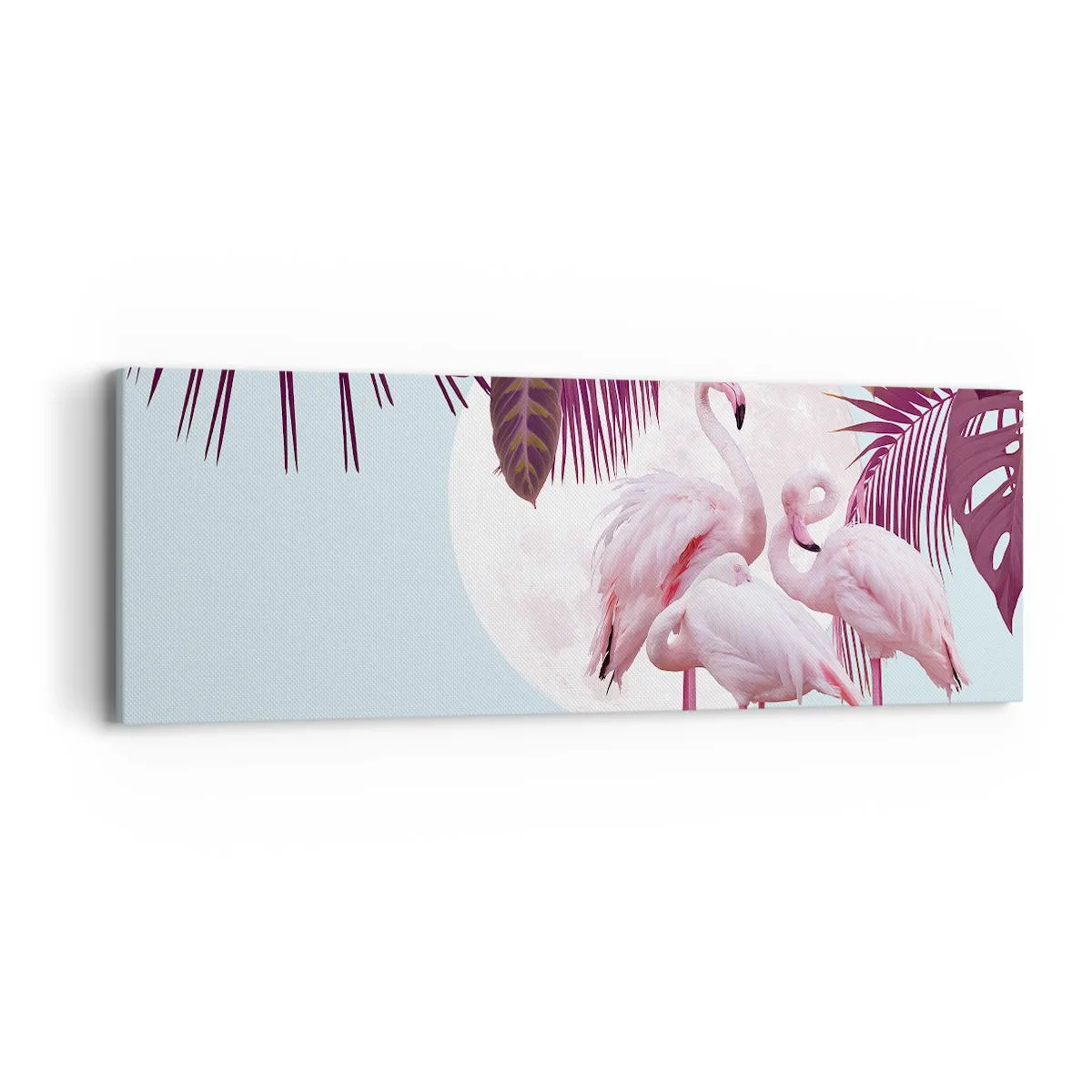 Obraz na płótnie - Trzy ptasie gracje - 90x30 cm