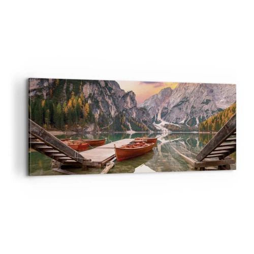 Obraz na płótnie - Obietnica dnia - 100x40 cm