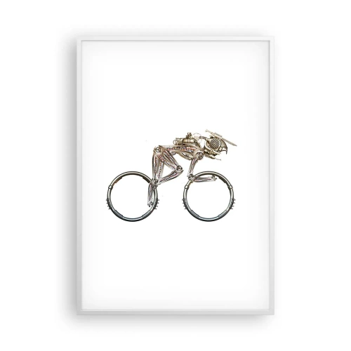 Plakat w białej ramie - Wspaniała maszyna - 70x100 cm