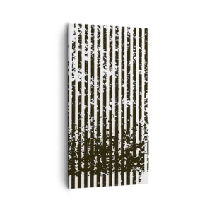 Obraz na płótnie - Rytm i szum - 55x100 cm