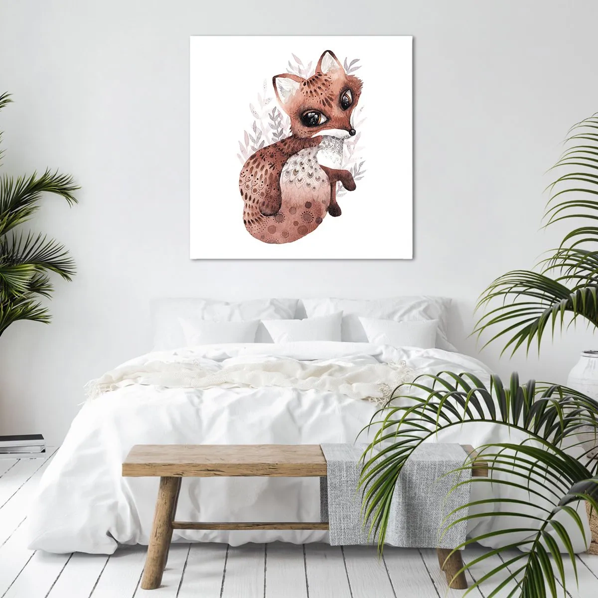 Obraz na płótnie - Tylko pokochać - 50x50 cm