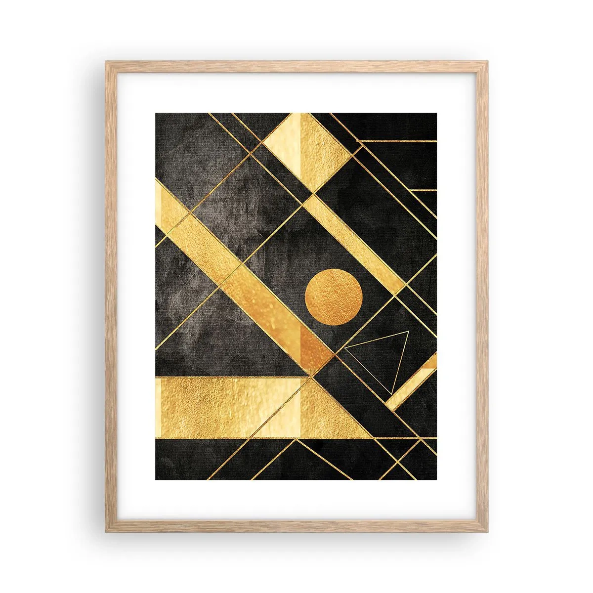 Plakat w ramie jasny dąb - Słońce pustyni - 40x50 cm