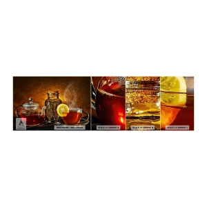 Fototapeta Próbka Standard Eco - W stylu holenderskich mistrzów - Gastronomia, Herbata, Filiżanka Do Herbaty - 100x30 cm