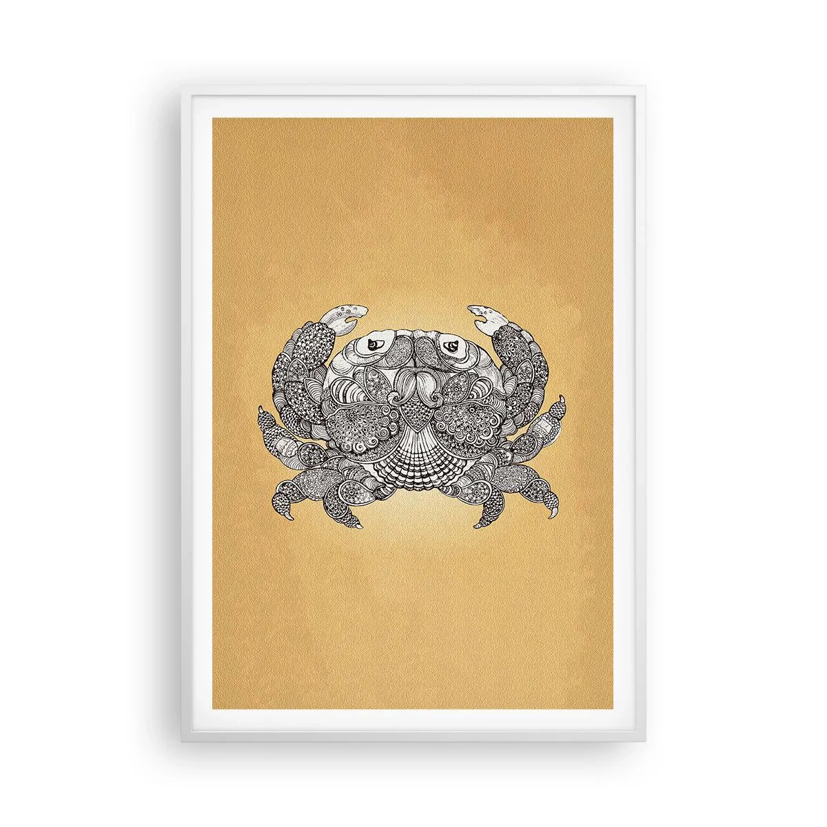 Plakat w białej ramie - Opowieści Pana Kraba - 70x100 cm