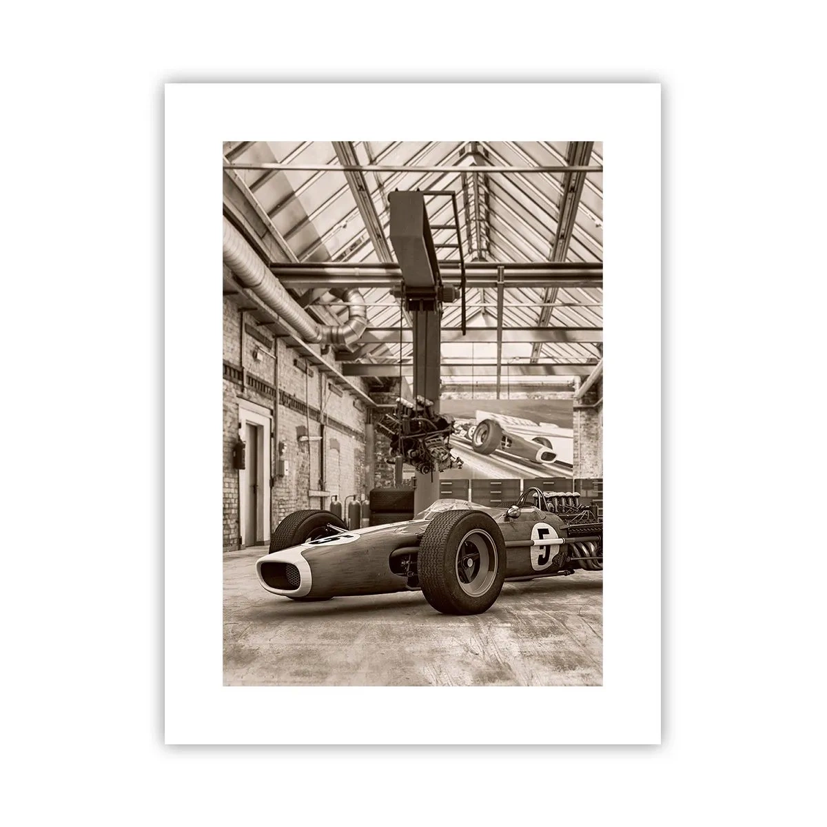 Plakat - Odpoczynek zwycięzcy - 30x40 cm