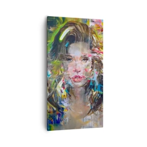Obraz na płótnie - Za powietrza zasłoną - 55x100 cm