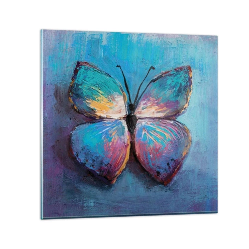 Obraz na szkle - W pełnej krasie - 40x40 cm