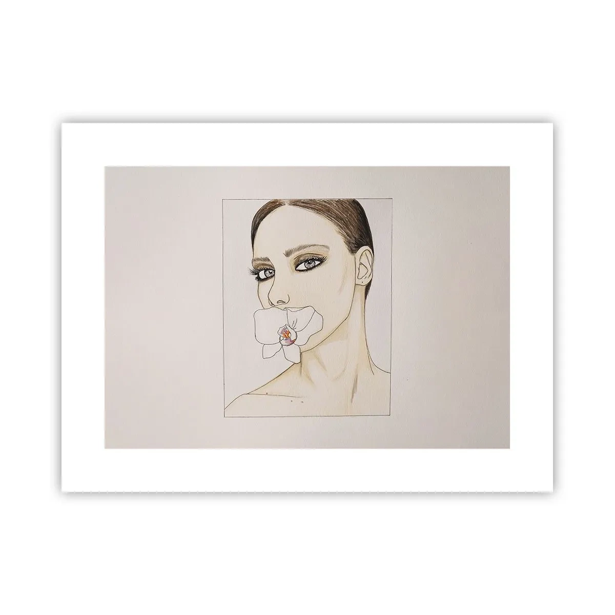 Plakat - Symbol elegancji i piękna - 40x30 cm