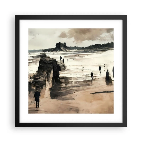 Plakat w czarnej ramie - Przywołani - 40x40 cm